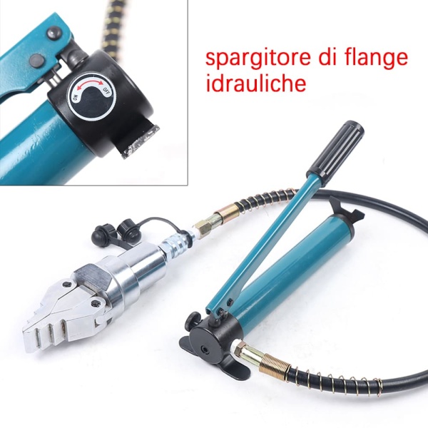 8T Handmatige hydraulische crimper, Flensstrooier Pompscheider Gesplitste flensstrooier, Hydraulische spreider