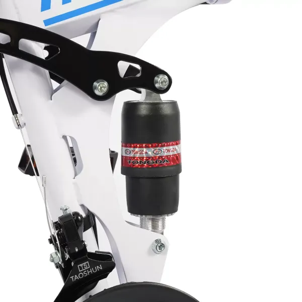 Opvouwbare mountainbike 21 versnellingen volwassen MTB schijfremfiets 26" dubbele demping voor dames crossbike zwart Opvouwbare mountainbike 21 versnellingen volwassen MTB schijfremfiets 26" dubbele demping voor dames crossbike zwart
