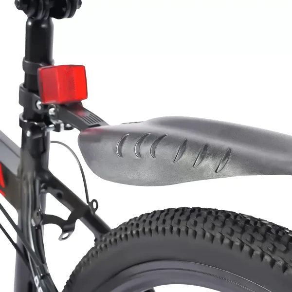 26" mountainbike voor heren, vouwfiets met spatbord, 21 versnellingen, fietsen met dubbele schijfrem