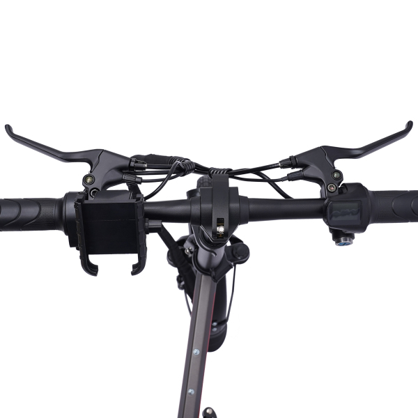E-bike opvouwbaar 14 inch met motor maximale snelheid van 25 km/u en verwijderbare lithiumbatterij stads-e-bike drie rijmodi/heeft een bereik van 30 km