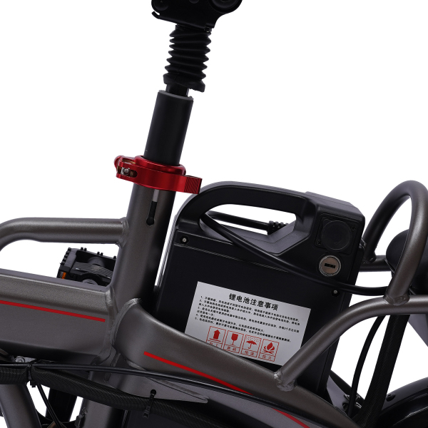 E-bike opvouwbaar 14 inch met motor maximale snelheid van 25 km/u en verwijderbare lithiumbatterij stads-e-bike drie rijmodi/heeft een bereik van 30 km E-bike opvouwbaar 14 inch met motor maximale snelheid van 25 km/u en verwijderbare lithiumbatterij stads-e-bike drie rijmodi/heeft een bereik van 30 km