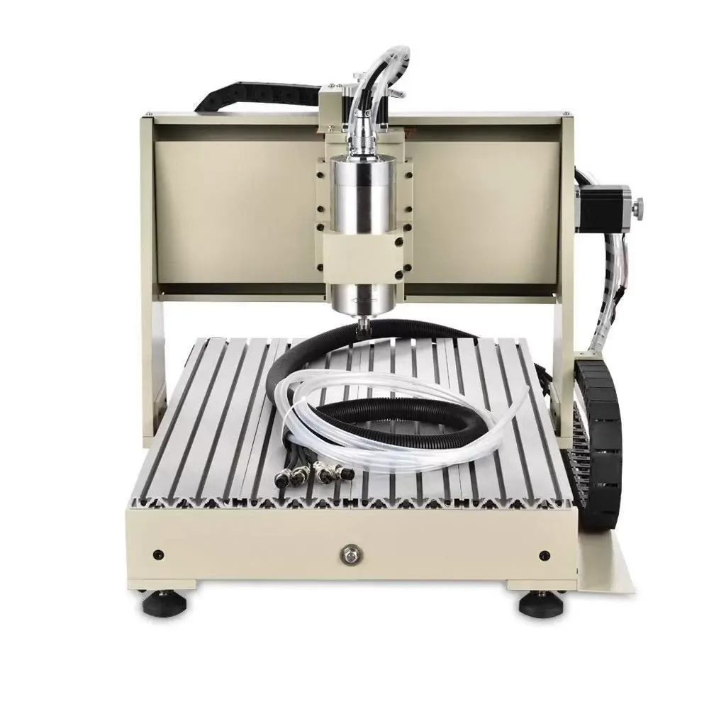 CNCEST 1,5 kW VFD USB-motor 3-assige spindel 6040 Router 3D-freesgraveermachine Stabiel + RC (Professioneel)