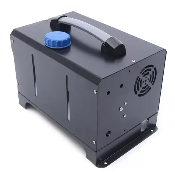 Dieselluchtverwarmer 8 kW met afstandsbediening, 12 V Dieselverwarmer Vrijstaande luchtverwarmer Zwart