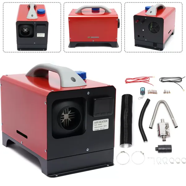 8KW dieselkachel met LCD-thermostaat voor auto, vrachtwagen, bus, caravan, sokkelverwarming
