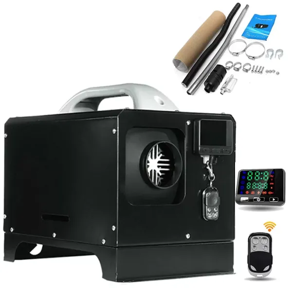 Dieselluchtverwarmer 8 kW 12 V met afstandsbediening LCD-display Dieselverwarmer Standkachel voor campers