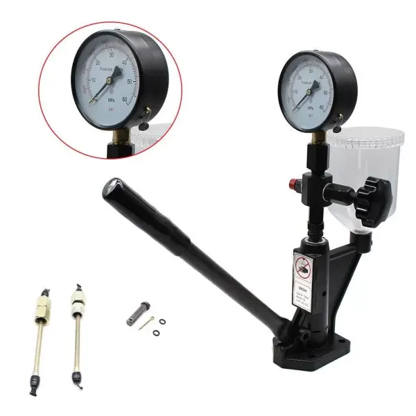 Diesel Injector Tester 4000ml - Injector Druk Tester 0-600 Bar - 60 MPa 0-8000 PSI