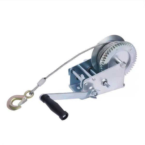 Handlier met gegalvaniseerde metalen lier 1500 kg Professionele handlieren voor boottrailers
