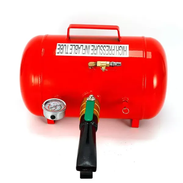 Bandenpomp 5 Gallon 20L Shock Inflator Booster Airbooster RVS persluchtpomp