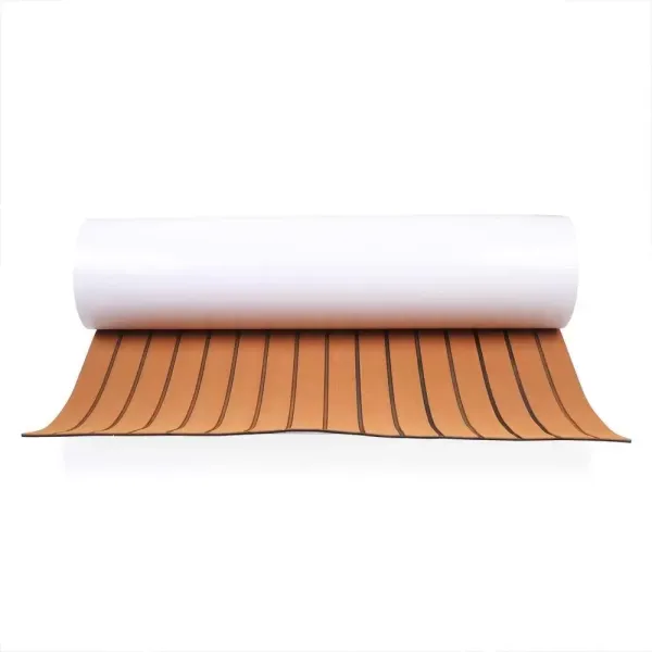 Producten Schuimvloermat - Zelfklevend - Bootjachtvloermat - Synthetisch schuim (bruin + zwart)