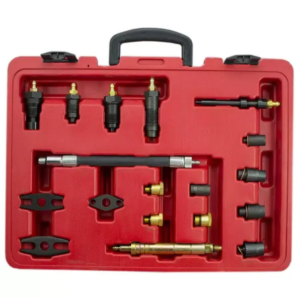 Compressietester met doos 40 bar / 600 psi - Compressietester voor benzine-dieselmotoren Compressietester met doos 40 bar / 600 psi - Compressietester voor benzine-dieselmotoren