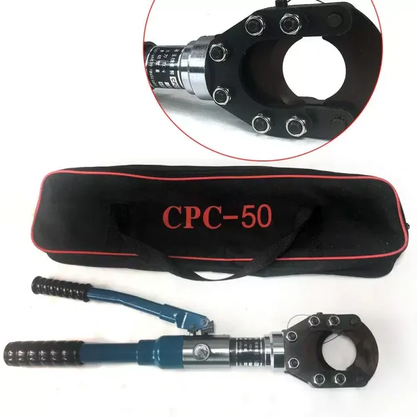 Hydraulische Kabelschaar CU Alu Telefoonkabel Snijgereedschap 50mm