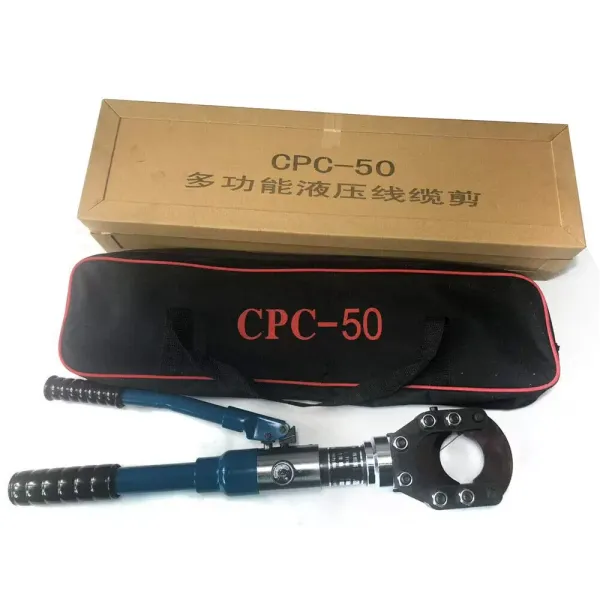 Hydraulische Kabelschaar CU Alu Telefoonkabel Snijgereedschap 50mm
