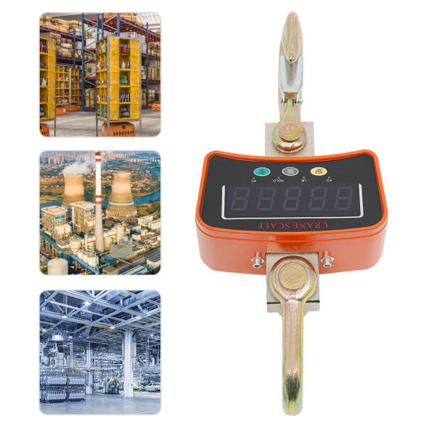 3000 kg digitale kraanweegschaal, zware compacte hangende schaal, industriële schaal met hoge precisie 3000 kg digitale kraanweegschaal, zware compacte hangende schaal, industriële schaal met hoge precisie