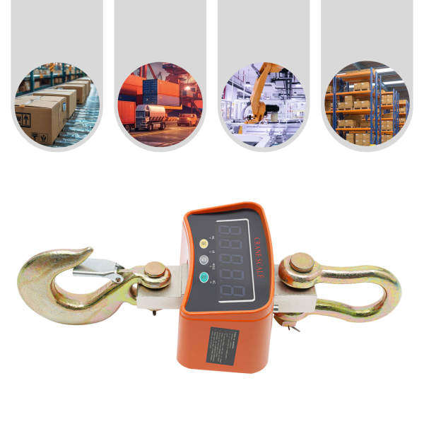 3000 kg digitale kraanweegschaal, zware compacte hangende schaal, industriële schaal met hoge precisie 3000 kg digitale kraanweegschaal, zware compacte hangende schaal, industriële schaal met hoge precisie