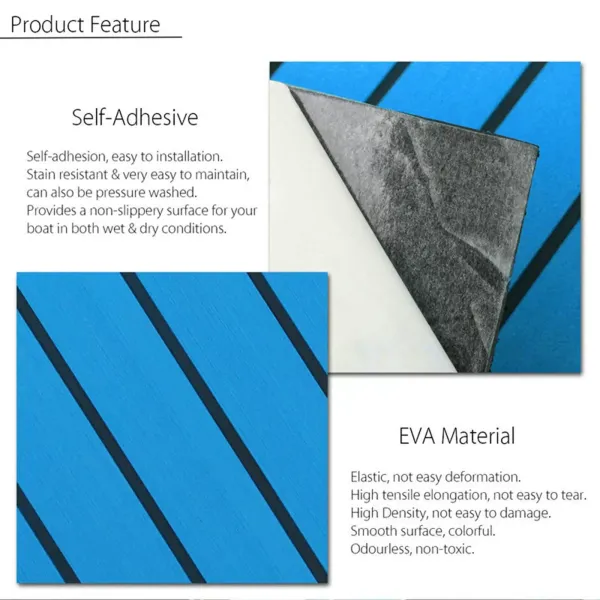 Antislip bootmat van synthetisch EVA-schuim voor campervloeren, zwembaden, tuinvloeren