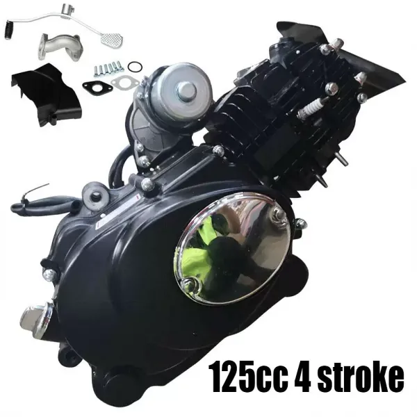 125CC 4-taktmotor - Crossmotormotor, Go Kart ATV, Startmotor met CDI-transmissie voor ATV GO Karts