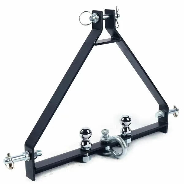 Trekkertrekhaak met driepuntsophanging - 660 mm - Categorie I Trekhaak