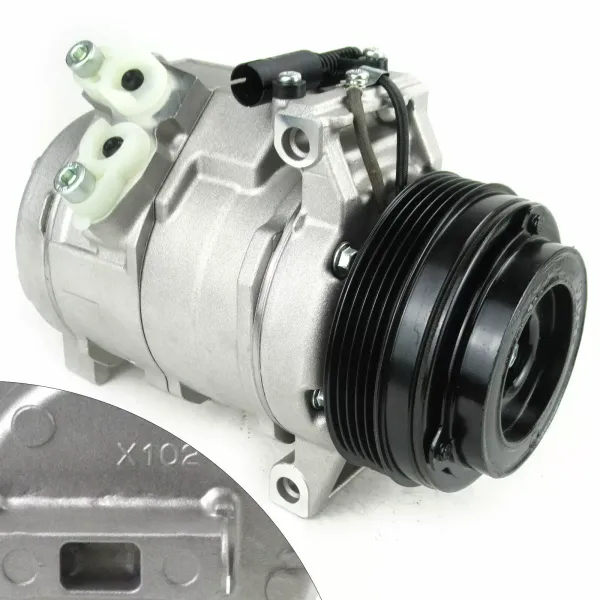 Airconditioningcompressor + koppelingen voor BMW X5 E53 3.0D 3.0i 4.4i 2000-2006 A/C-compressor 12V