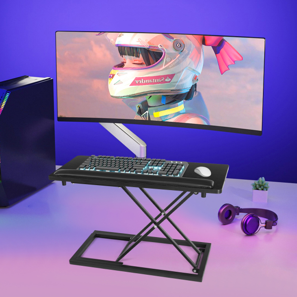 26,77x11,81 inch Verstelbare hoogte toetsenbordstandaard, Desktop toetsenbordverhoger, toetsenbordstandaard 26,77x11,81 inch Verstelbare hoogte toetsenbordstandaard, Desktop toetsenbordverhoger, toetsenbordstandaard