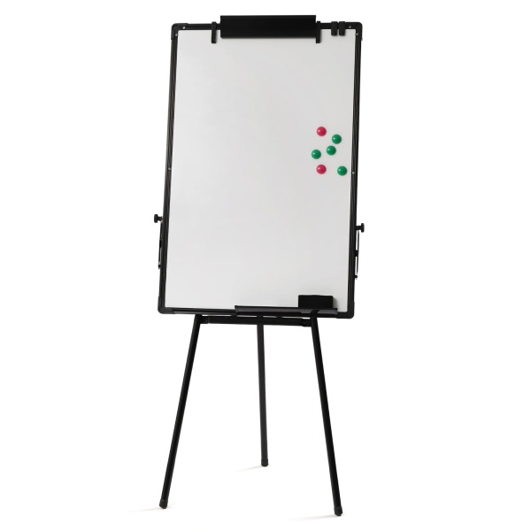 Magnetisch whiteboard - 91 x 61 cm - met in hoogte verstelbare standaard - Gezinsplanning voor kantoor, thuis en op school