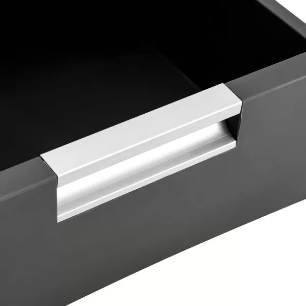 Ladebox van aluminiumlegering met 4 compartimenten, afsluitbaar opbergbureau of kastopbergdoos