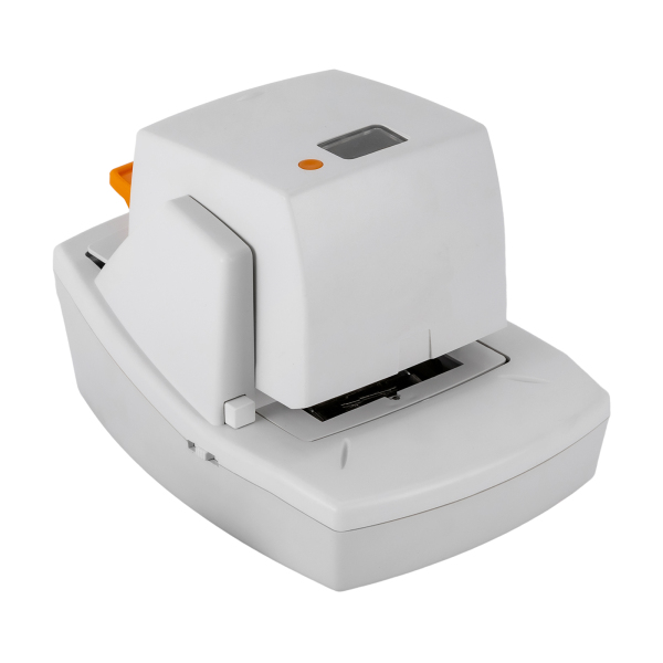 Heavy Duty elektrische nietmachine Automatische platte nietmachine 70 vellen Stil Geen papierstoring voor kantoor (wit) Heavy Duty elektrische nietmachine Automatische platte nietmachine 70 vellen Stil Geen papierstoring voor kantoor (wit)