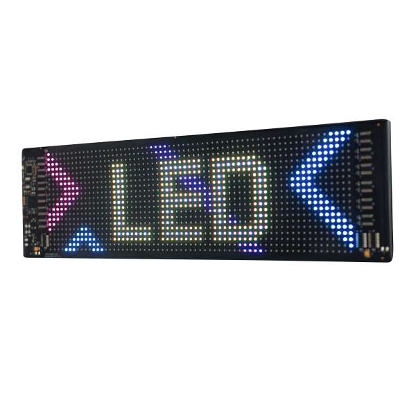34,8 cm * 10,2 cm flexibel LED-scherm, LED-displaybord, flexibel LED-bord voor auto, winkel, bar, reclame
