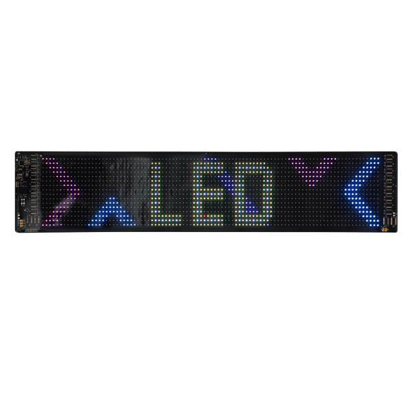 59,5 cm * 12 cm flexibel LED-scherm, LED-displaybord, flexibel LED-bord voor auto, winkel, bar, reclame