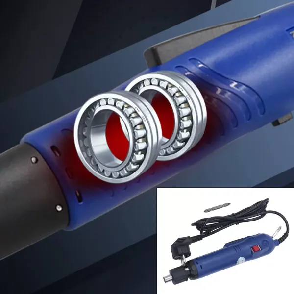 1/4" elektrische schroevendraaier met magnetische bitkop - bidirectionele cilindrische schacht 1/4" elektrische schroevendraaier met magnetische bitkop - bidirectionele cilindrische schacht