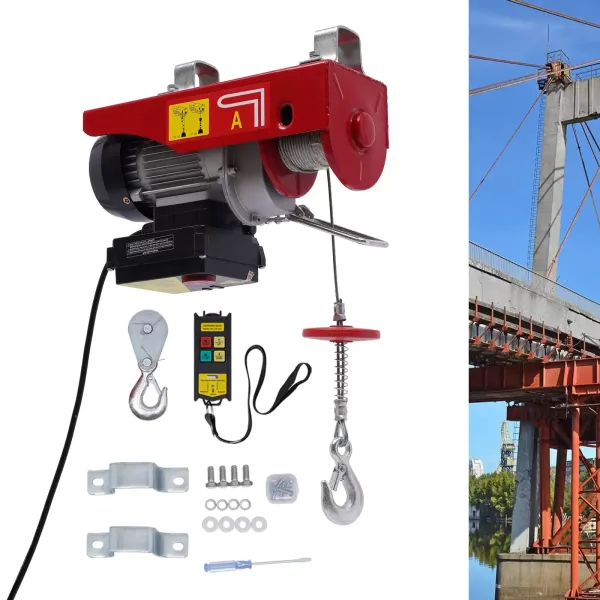 440LBS 230V elektrische lier met draadloze afstandsbediening 440LBS met afstandsbediening en stroppen elektrische lier 440LBS 230V elektrische lier met draadloze afstandsbediening 440LBS met afstandsbediening en stroppen elektrische lier