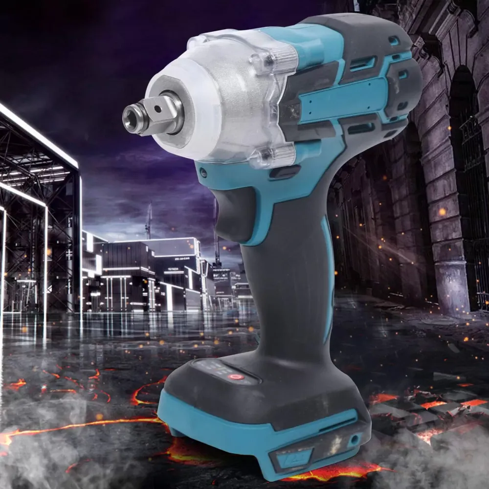 Accu-slagschroevendraaier 520 nm 1/2" ratelschroevendraaier compatibel met Makita