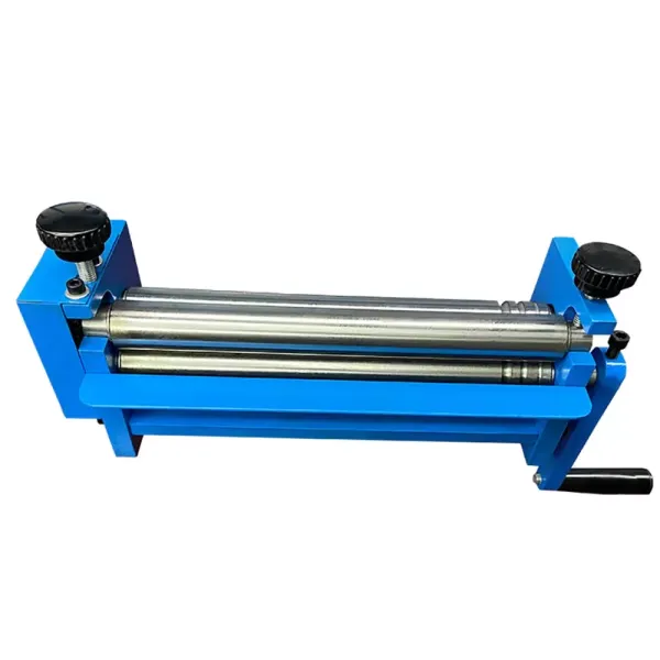 SJ300 handmatige cirkelbuigmachine met 3 rollen voor 300 mm klem