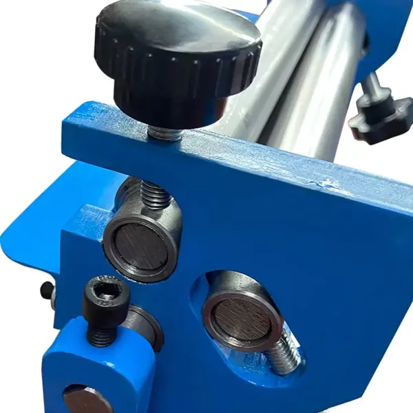 SJ300 handmatige cirkelbuigmachine met 3 rollen voor 300 mm klem