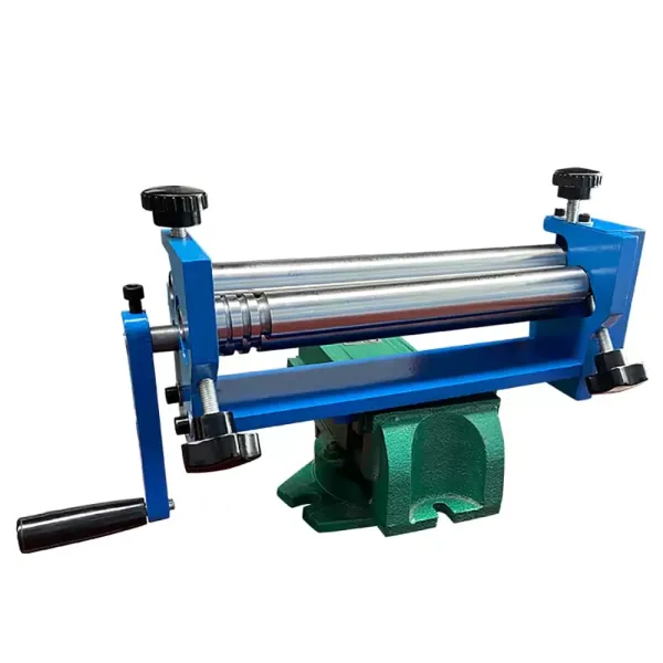 SJ300 handmatige cirkelbuigmachine met 3 rollen voor 300 mm klem