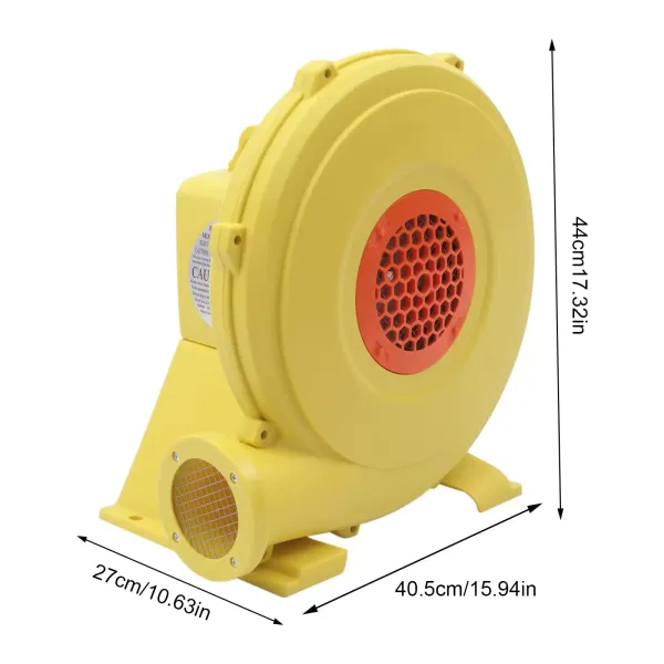 Elektrische ventilator Professionele blaasluchtventilator 350 W 220 V Radiale ventilator Zuigventilator 360 m³/h (750 W)
