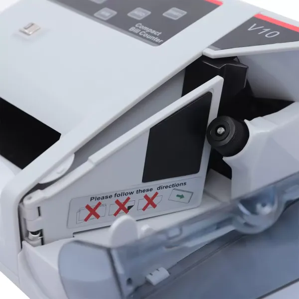 Draagbare Geldteller met UV/MG/WM Valsgelddetector 600 stks/min Multi-Valuta Bill Teller 100-240 V LED Display