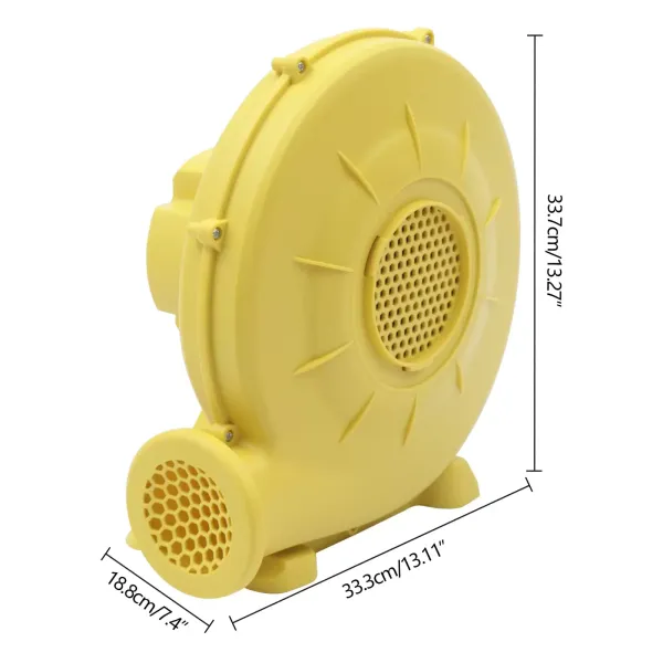 Elektrische ventilator 350W 220V radiale ventilator Elektrische ventilator voor springkasteelwaterglijbaan
