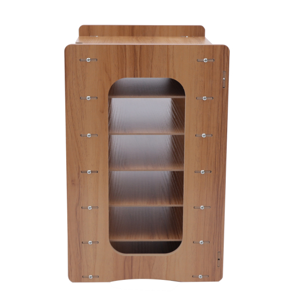 7-laags brede houten kantoorpapierorganizer voor bureau, bureaublad, dossierhouder, brievenbak 7-laags brede houten kantoorpapierorganizer voor bureau, bureaublad, dossierhouder, brievenbak
