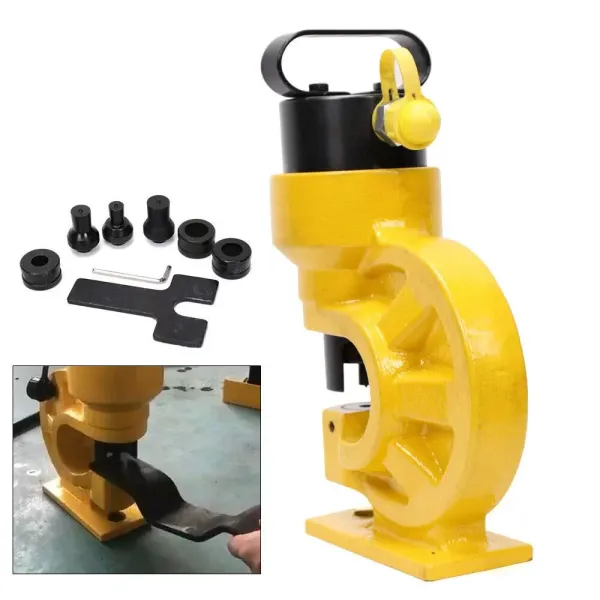 CH-60 Hydraulische plaatpons - 3/4" - CH-60 - 31 t plaatwerkpons - Hydraulische pons - Geel CH-60 Hydraulische plaatpons - 3/4" - CH-60 - 31 t plaatwerkpons - Hydraulische pons - Geel
