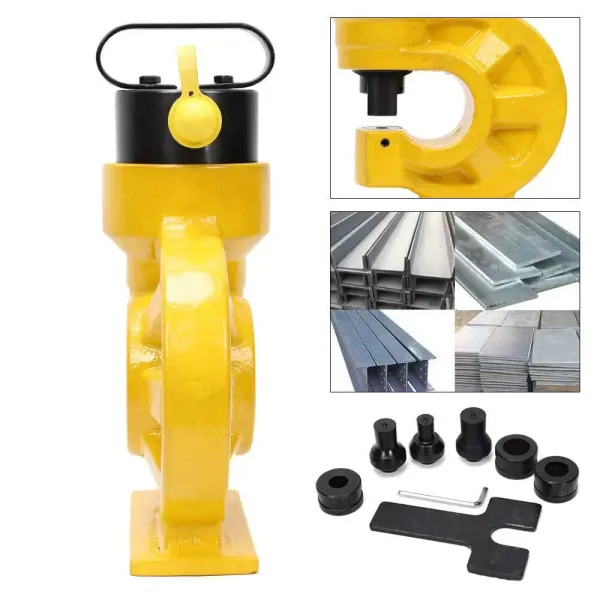 CH-60 Hydraulische plaatpons - 3/4" - CH-60 - 31 t plaatwerkpons - Hydraulische pons - Geel CH-60 Hydraulische plaatpons - 3/4" - CH-60 - 31 t plaatwerkpons - Hydraulische pons - Geel
