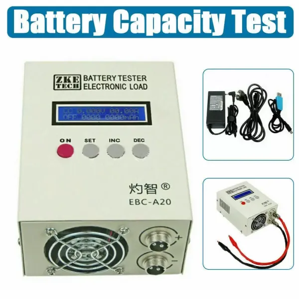 EBC-A20 Li-Po batterijcapaciteitstester 5A opladen 20A ontlading 85W multifunctionele batterijtester EBC-A20 Li-Po batterijcapaciteitstester 5A opladen 20A ontlading 85W multifunctionele batterijtester
