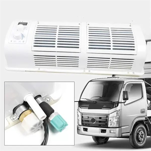 12V mini-auto-airconditioner - verdampte waterventilator voor auto, camper, rover, reizigers, transportarbeiders