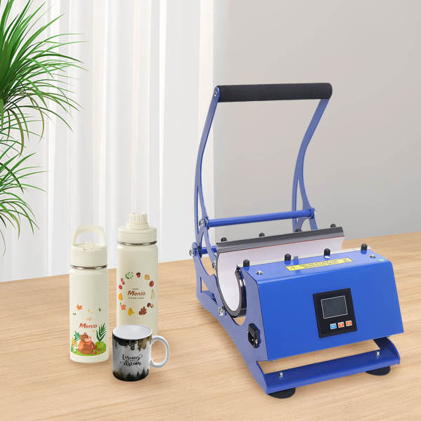 6 in 1 transferpers - hittepers - automatisch dubbel station - maat: 11 oz - 20 oz - 30 oz) 6 in 1 transferpers - hittepers - automatisch dubbel station - maat: 11 oz - 20 oz - 30 oz)