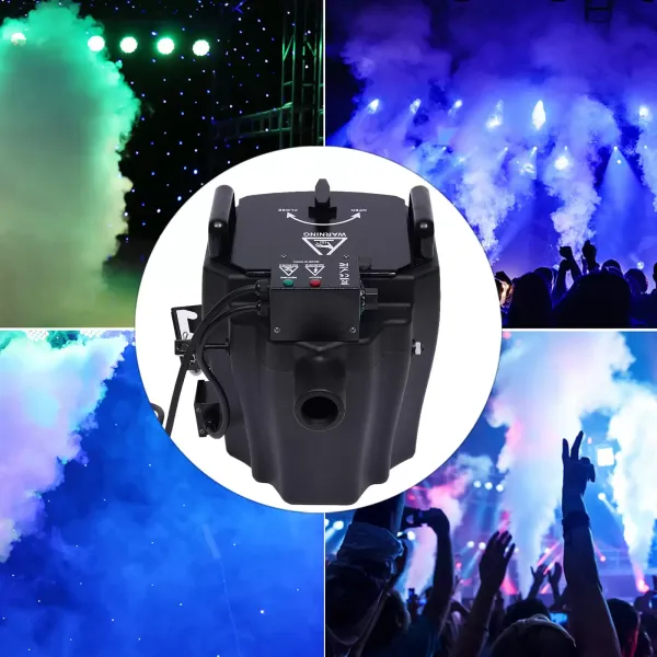 3500 W rookmachine - Stabiel en draagbaar - Capaciteit (10 kg/22 lbs - 12 l/3 gallons water) - Voor Halloween, Kerstmis, bruiloften en podiumshows 3500 W rookmachine - Stabiel en draagbaar - Capaciteit (10 kg/22 lbs - 12 l/3 gallons water) - Voor Halloween, Kerstmis, bruiloften en podiumshows