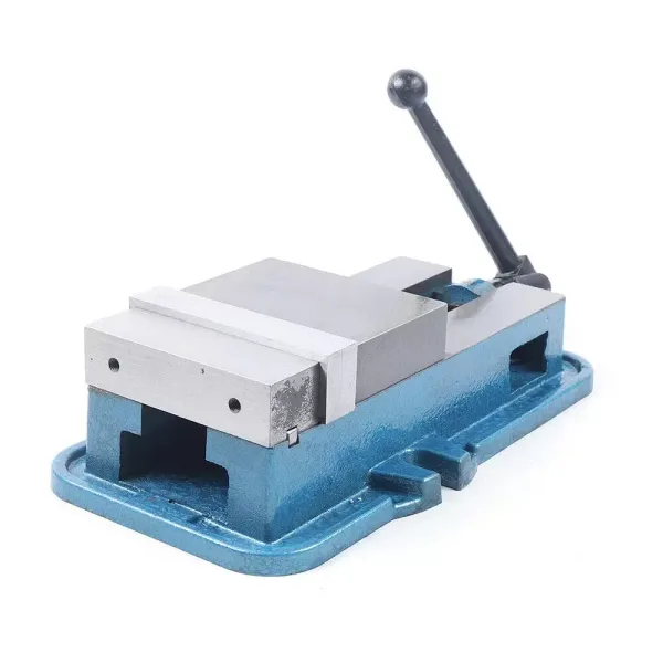 6" Precisiespanschroef voor boormachines, freespers, tafelklem, blauw 6" Precisiespanschroef voor boormachines, freespers, tafelklem, blauw
