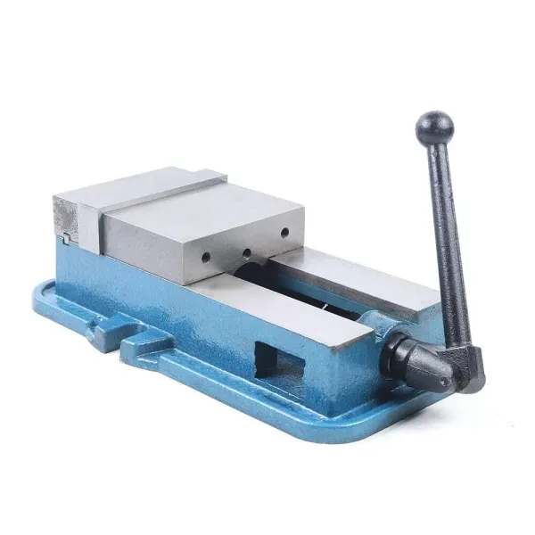 6" Precisiespanschroef voor boormachines, freespers, tafelklem, blauw 6" Precisiespanschroef voor boormachines, freespers, tafelklem, blauw