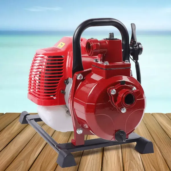 40F 2 Takt 42.5CC Benzine Waterpomp Tuinpomp Afvalwaterpomp Hoge Prestaties Benzine Pomp