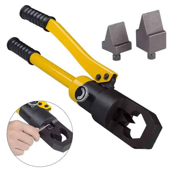 Hydraulische moersnijder-separator, handmatige schroefseparator, met kleine snijkop, moersnijder-assortiment M8-M14, M16-24 Hydraulische moersnijder-separator, handmatige schroefseparator, met kleine snijkop, moersnijder-assortiment M8-M14, M16-24