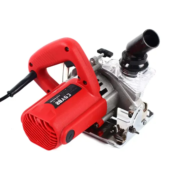 1800 W 18000 rpm Elektrische Muur Groover Machine Stofvrij 125mm Muur Groover voor Steen Marmer Beton Hout