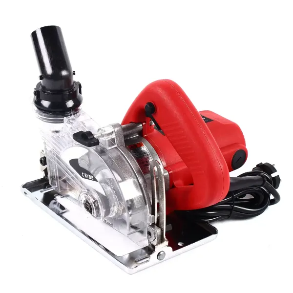 1800 W 18000 rpm Elektrische Muur Groover Machine Stofvrij 125mm Muur Groover voor Steen Marmer Beton Hout 1800 W 18000 rpm Elektrische Muur Groover Machine Stofvrij 125mm Muur Groover voor Steen Marmer Beton Hout